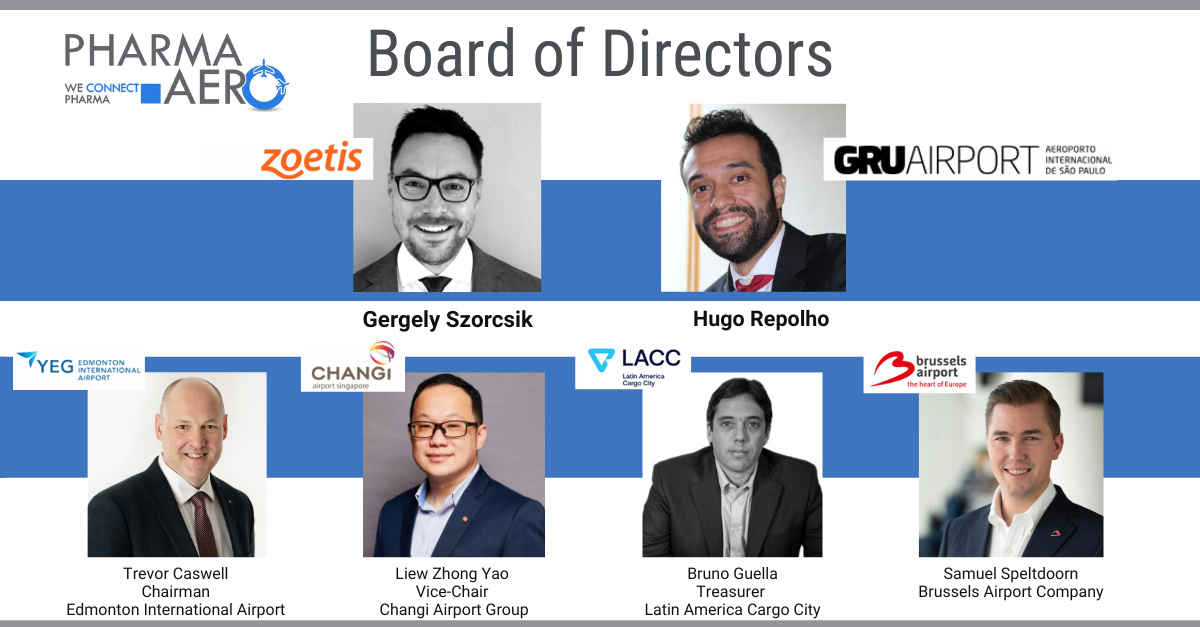 Zoetis and GRU Airport, elected to the Pharma.Aero Board of Directors