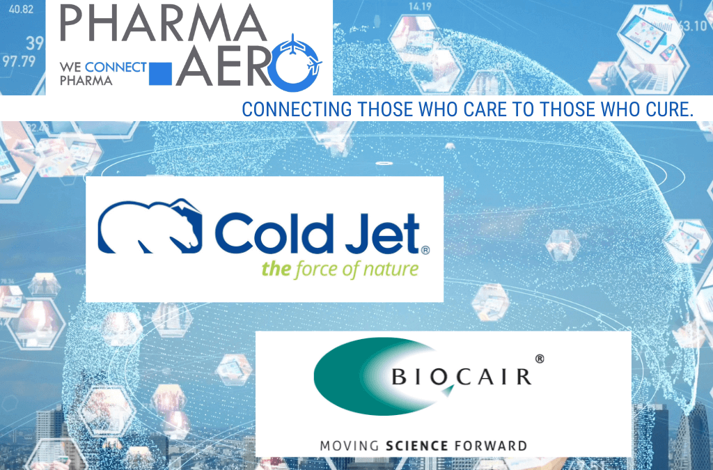 Cold Jet and Biocair sign up as associate partners of Pharma.Aero