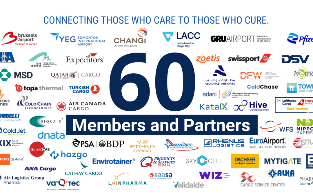 Pharma.Aero reaches a remarkable milestone: 60 members and partners worldwide