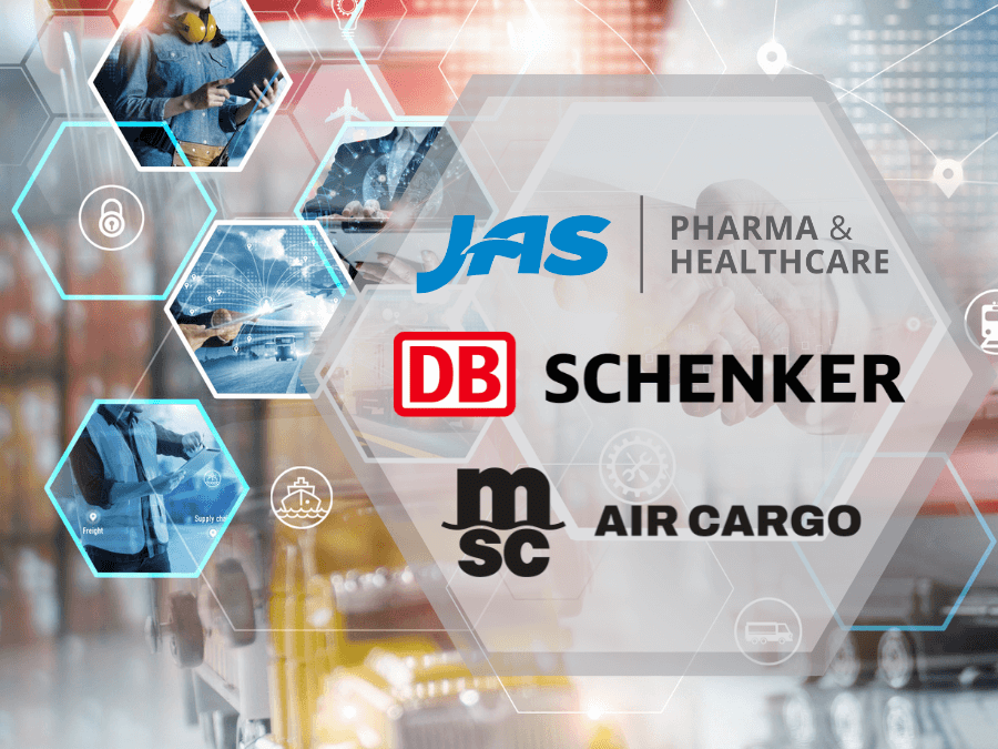 JAS, DB Schenker, and MSC Air Cargo – the latest additions to Pharma.Aero global network
